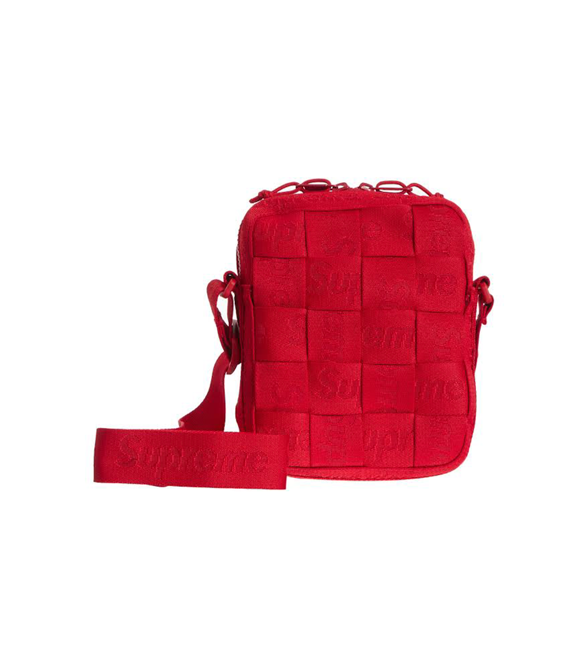 Bandolera Supreme Woven en rojo