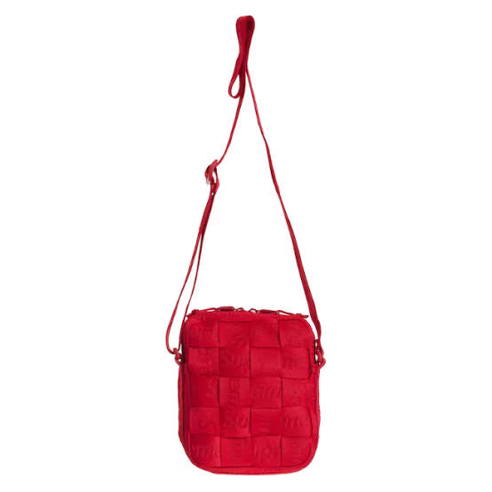 Bandolera Supreme Woven en rojo