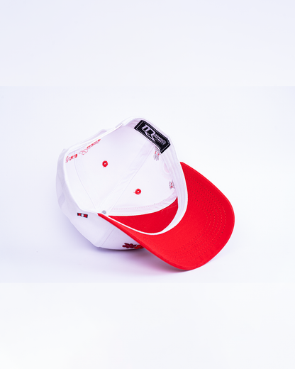 Gorra Peruan* Red & White